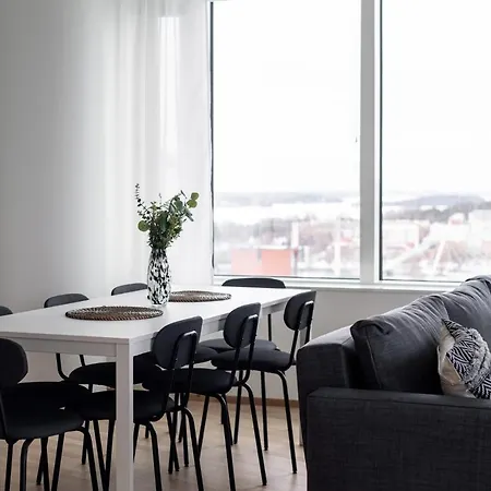 12Th Floor Sauna Retreat With Stunning Views アパート タンペレ