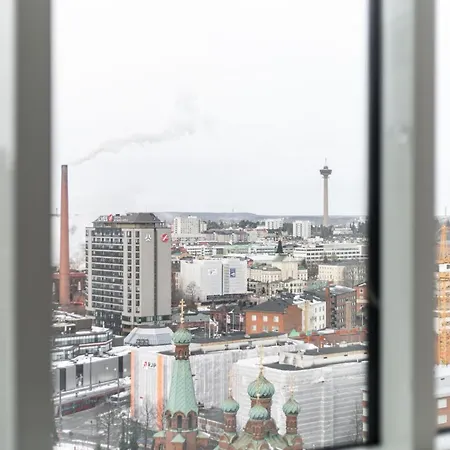 Апартаменты 12Th Floor Sauna Retreat With Stunning Views Тампере