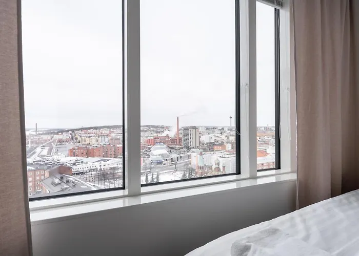 Апартаменты 12Th Floor Sauna Retreat With Stunning Views Тампере