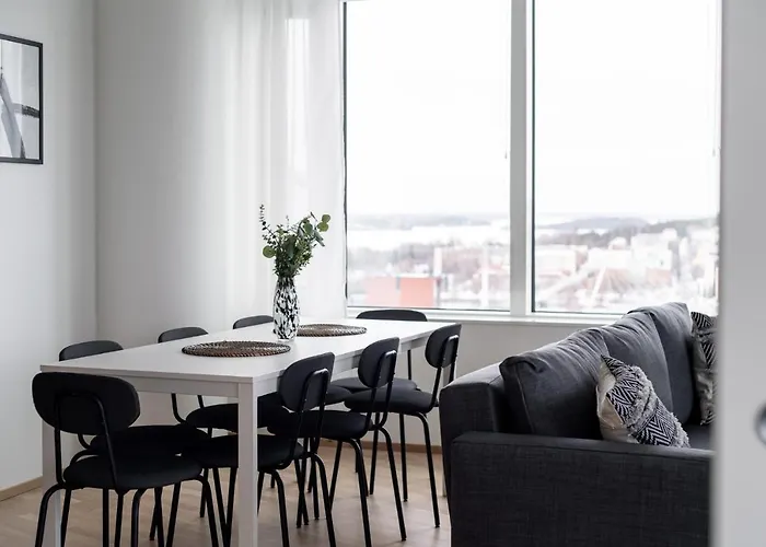 12Th Floor Sauna Retreat With Stunning Views アパート タンペレ